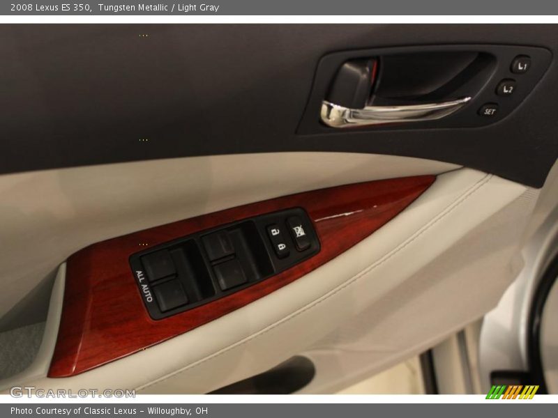 Tungsten Metallic / Light Gray 2008 Lexus ES 350