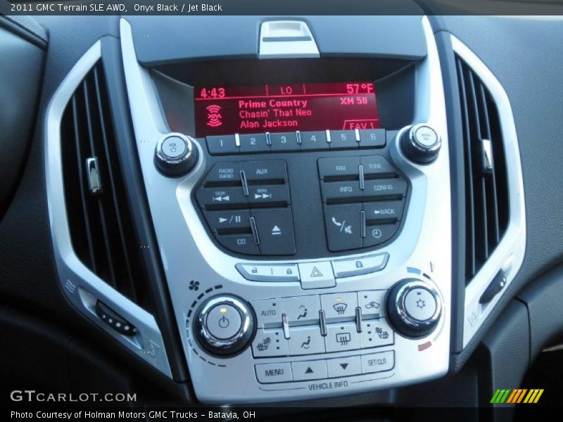 Onyx Black / Jet Black 2011 GMC Terrain SLE AWD