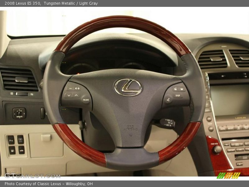 Tungsten Metallic / Light Gray 2008 Lexus ES 350