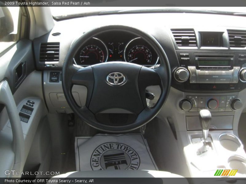 Salsa Red Pearl / Ash 2009 Toyota Highlander