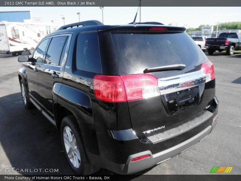 Onyx Black / Jet Black 2011 GMC Terrain SLE AWD