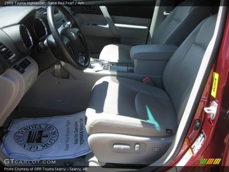 Salsa Red Pearl / Ash 2009 Toyota Highlander