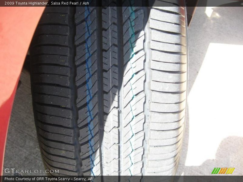 Salsa Red Pearl / Ash 2009 Toyota Highlander