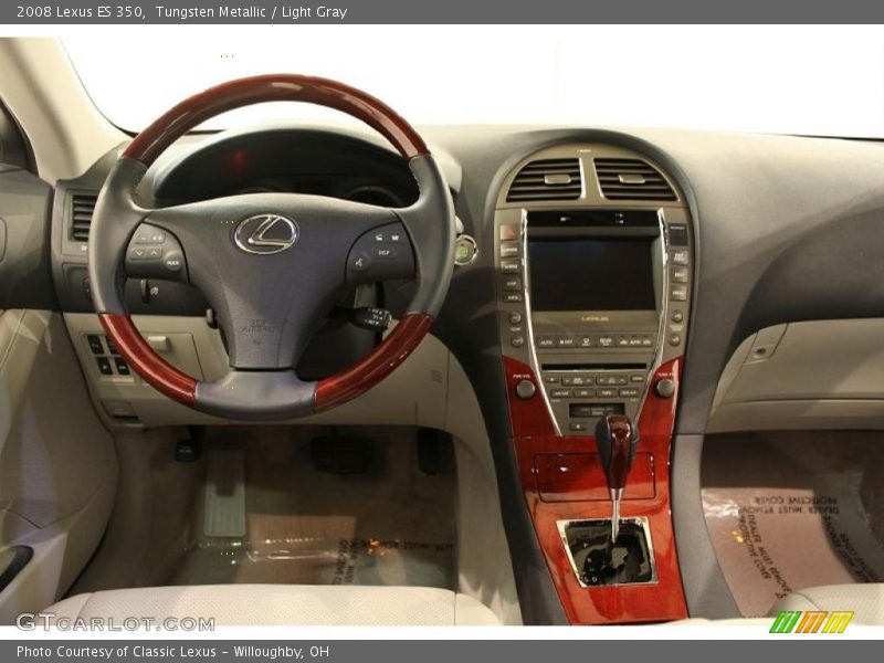 Tungsten Metallic / Light Gray 2008 Lexus ES 350