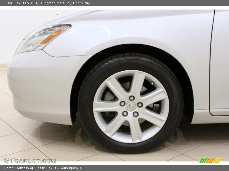Tungsten Metallic / Light Gray 2008 Lexus ES 350