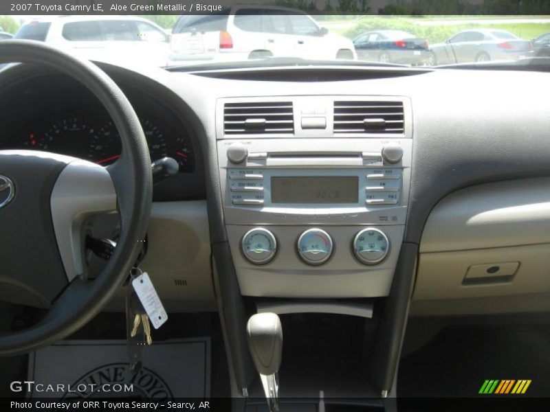 Aloe Green Metallic / Bisque 2007 Toyota Camry LE