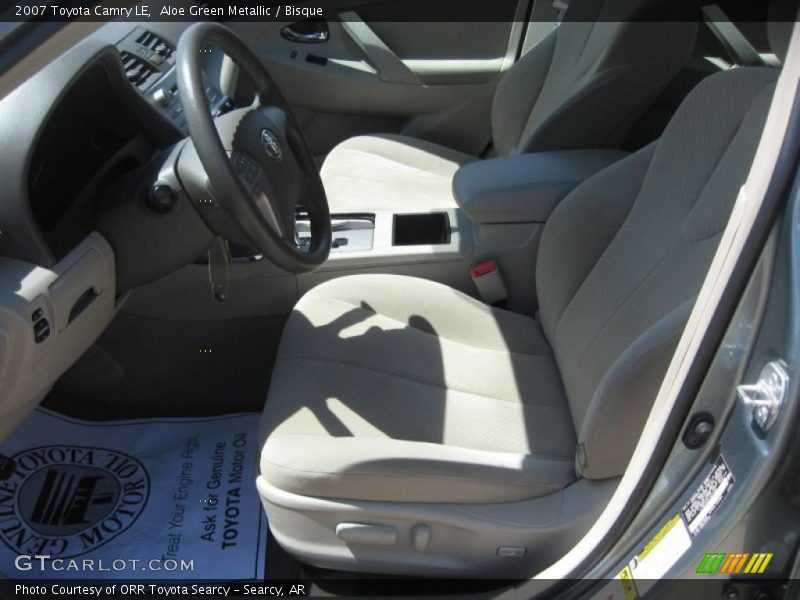 Aloe Green Metallic / Bisque 2007 Toyota Camry LE