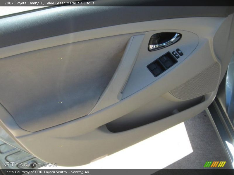 Aloe Green Metallic / Bisque 2007 Toyota Camry LE
