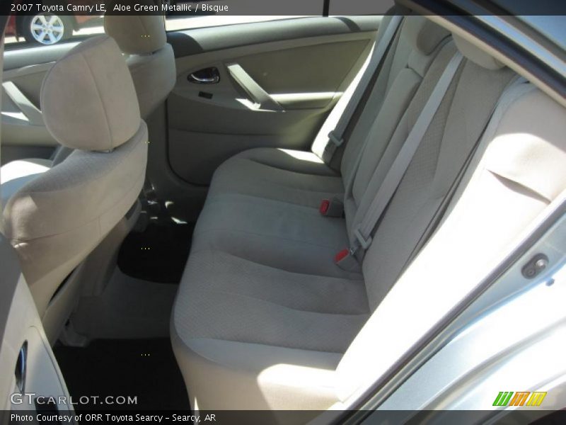 Aloe Green Metallic / Bisque 2007 Toyota Camry LE