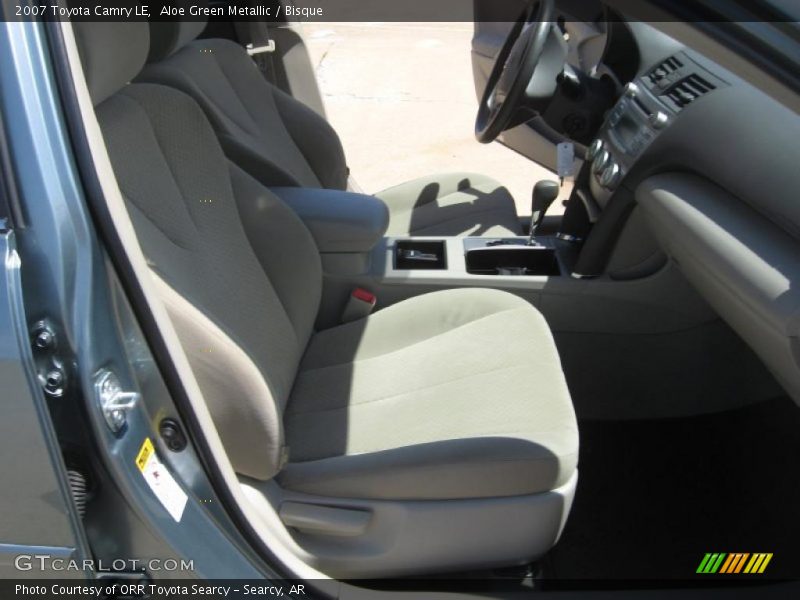 Aloe Green Metallic / Bisque 2007 Toyota Camry LE