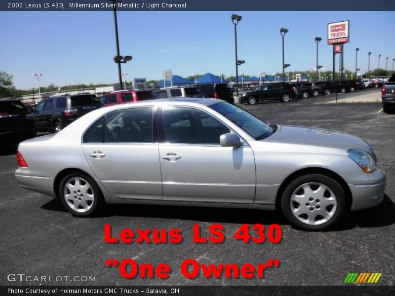Millennium Silver Metallic / Light Charcoal 2002 Lexus LS 430