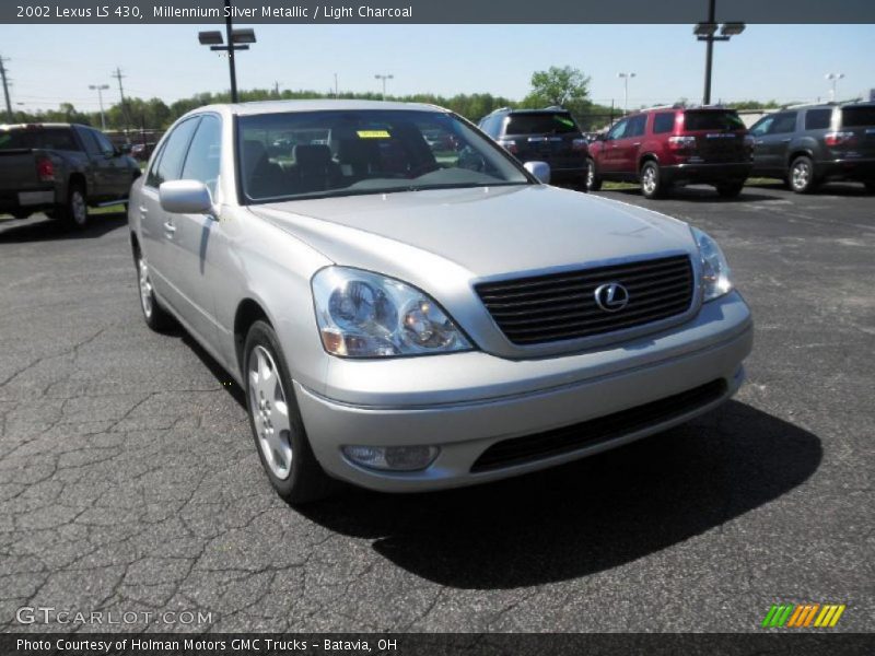 Millennium Silver Metallic / Light Charcoal 2002 Lexus LS 430