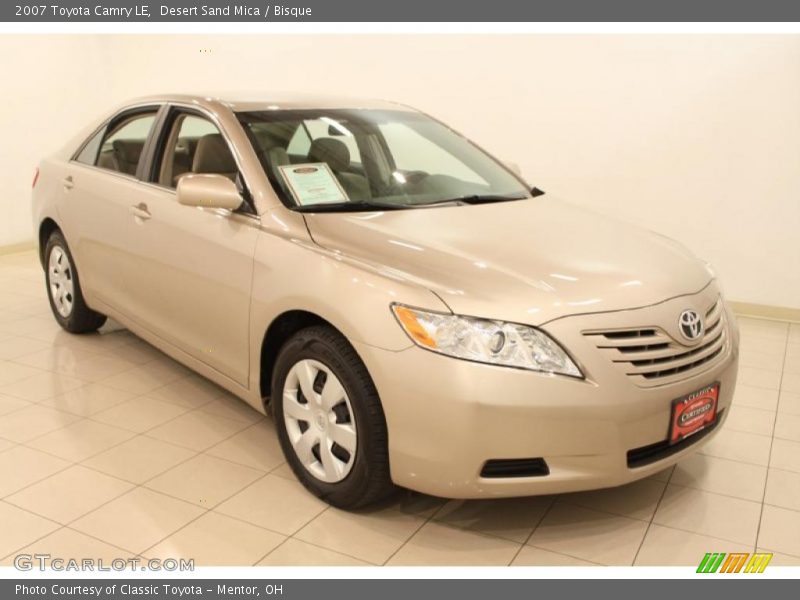 Desert Sand Mica / Bisque 2007 Toyota Camry LE