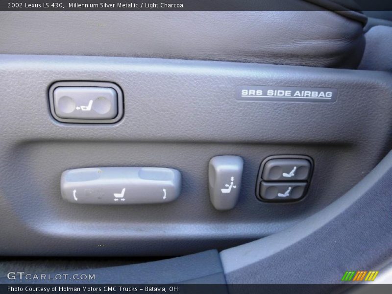 Millennium Silver Metallic / Light Charcoal 2002 Lexus LS 430