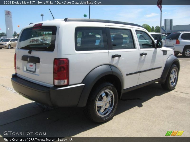 Stone White / Dark Slate Gray/Light Slate Gray 2008 Dodge Nitro SXT