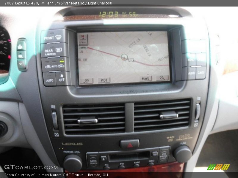 Millennium Silver Metallic / Light Charcoal 2002 Lexus LS 430