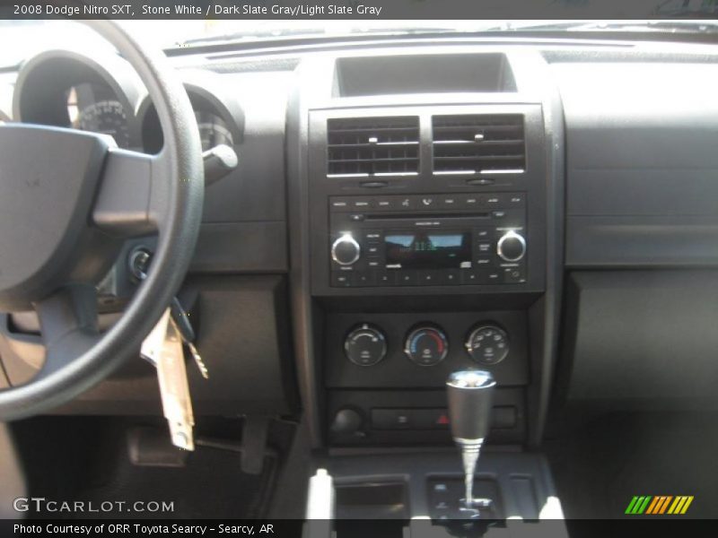 Stone White / Dark Slate Gray/Light Slate Gray 2008 Dodge Nitro SXT