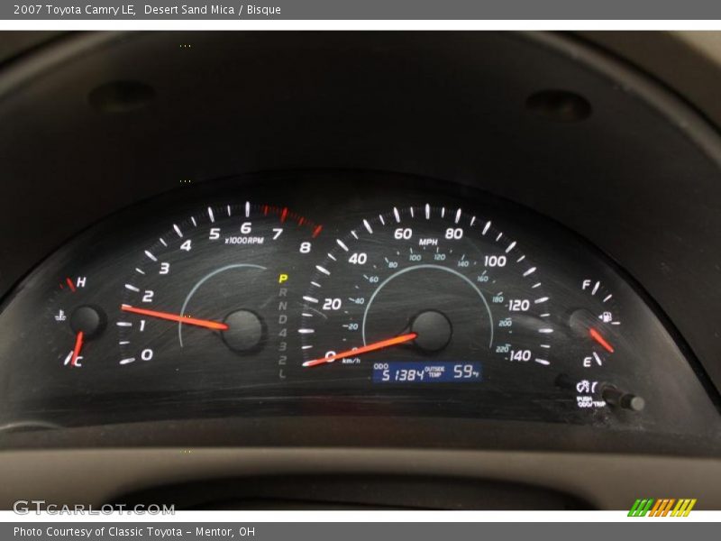 Desert Sand Mica / Bisque 2007 Toyota Camry LE