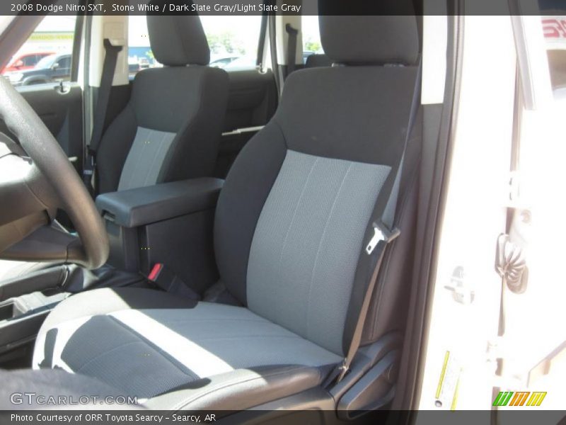 Stone White / Dark Slate Gray/Light Slate Gray 2008 Dodge Nitro SXT