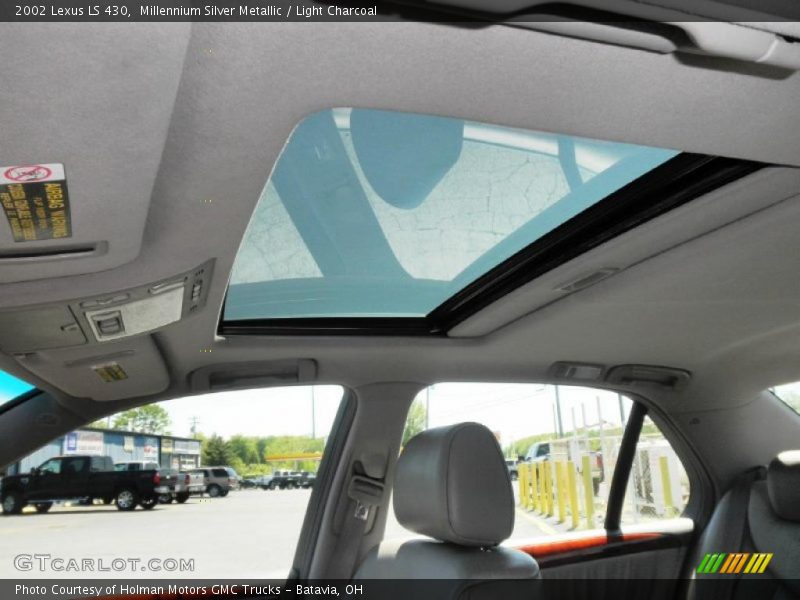 Millennium Silver Metallic / Light Charcoal 2002 Lexus LS 430