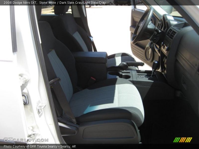 Stone White / Dark Slate Gray/Light Slate Gray 2008 Dodge Nitro SXT
