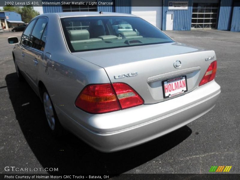 Millennium Silver Metallic / Light Charcoal 2002 Lexus LS 430