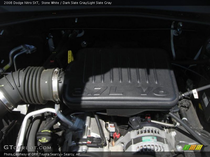 Stone White / Dark Slate Gray/Light Slate Gray 2008 Dodge Nitro SXT