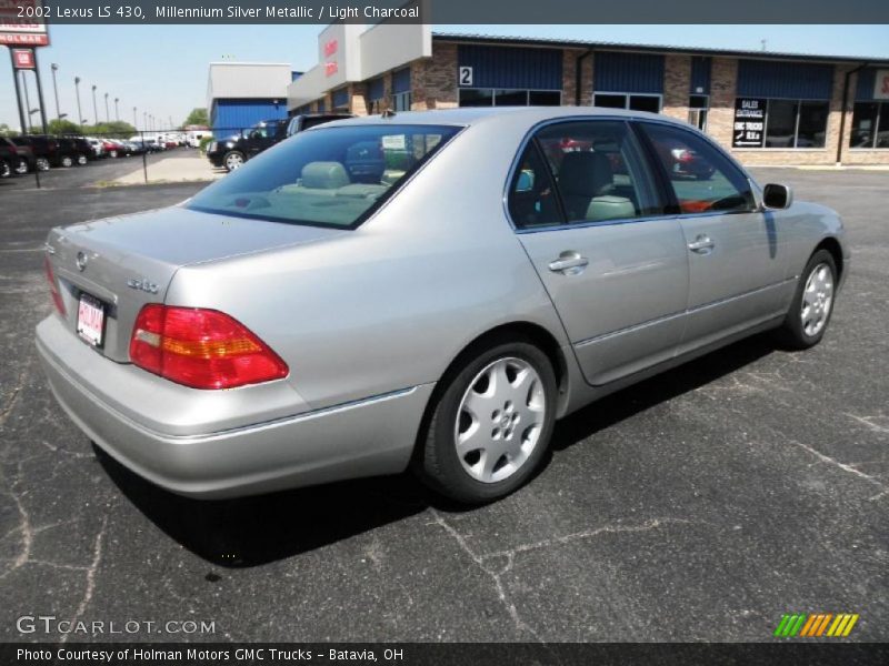 Millennium Silver Metallic / Light Charcoal 2002 Lexus LS 430