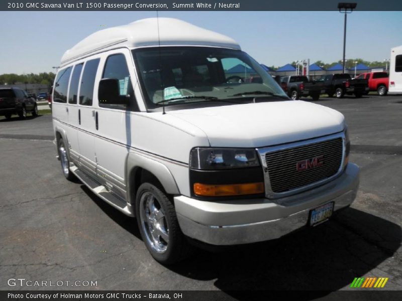 Summit White / Neutral 2010 GMC Savana Van LT 1500 Passenger Conversion