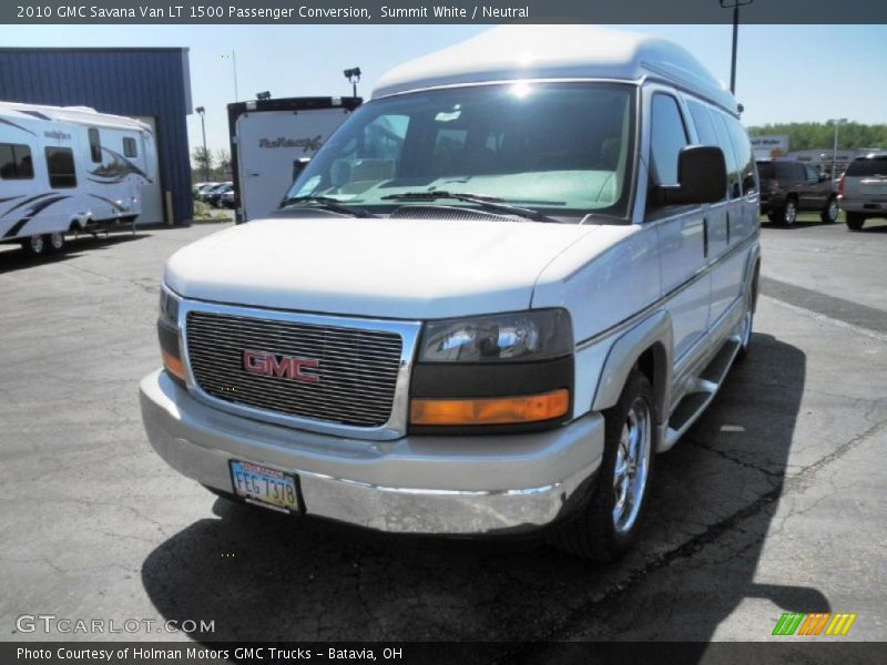 Summit White / Neutral 2010 GMC Savana Van LT 1500 Passenger Conversion