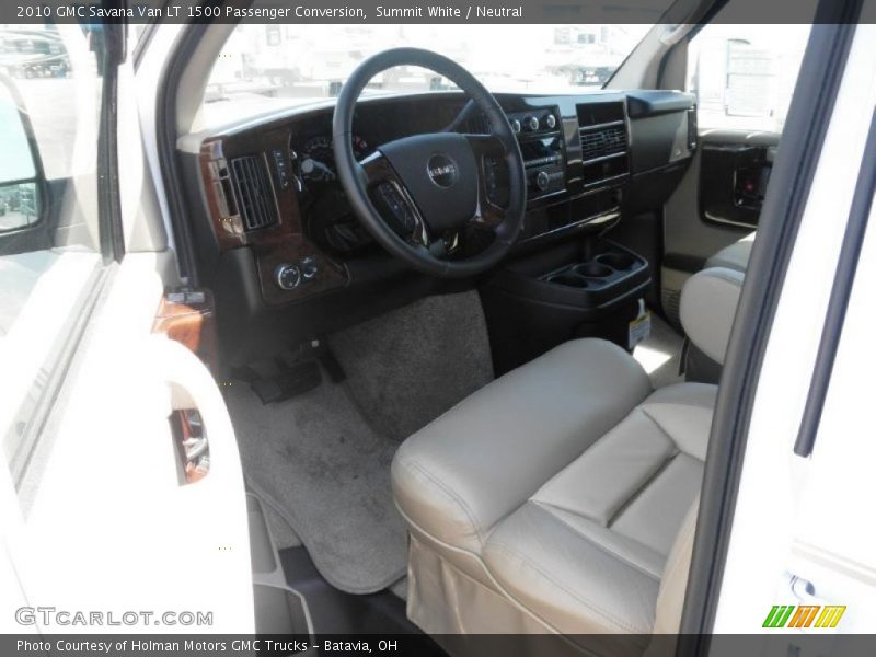 Summit White / Neutral 2010 GMC Savana Van LT 1500 Passenger Conversion