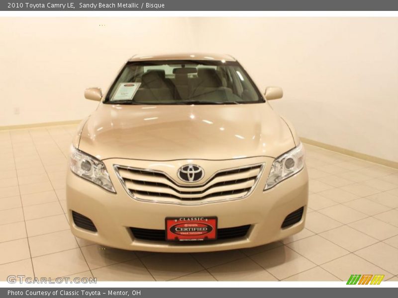 Sandy Beach Metallic / Bisque 2010 Toyota Camry LE