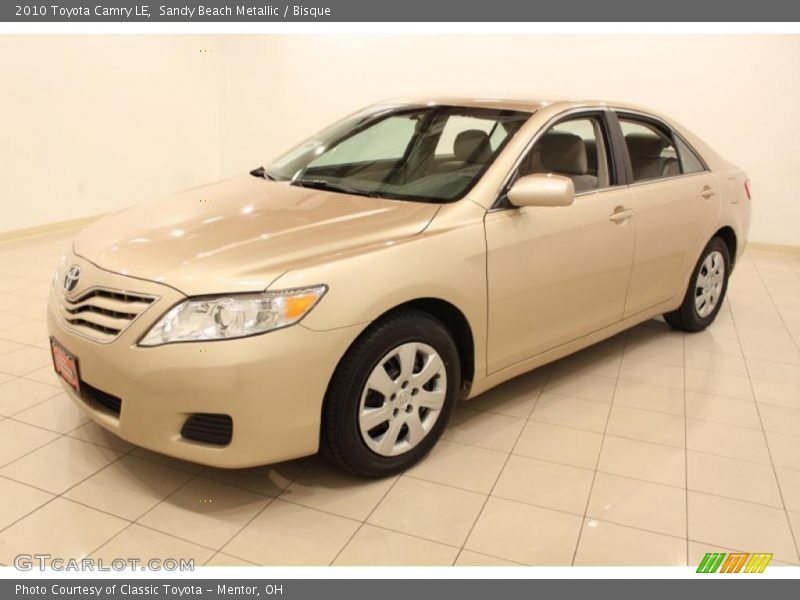 Sandy Beach Metallic / Bisque 2010 Toyota Camry LE