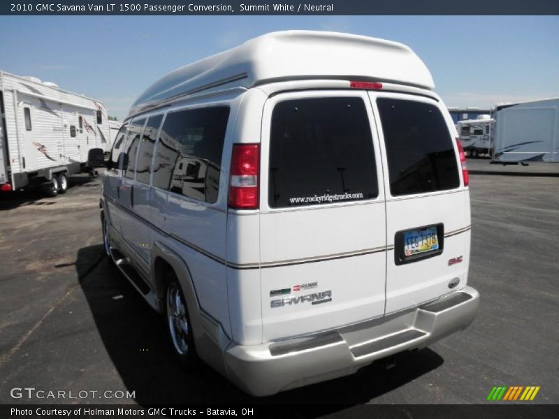 Summit White / Neutral 2010 GMC Savana Van LT 1500 Passenger Conversion