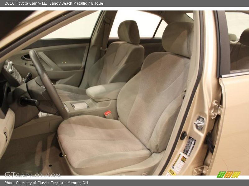 Sandy Beach Metallic / Bisque 2010 Toyota Camry LE