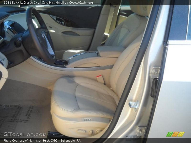 Gold Mist Metallic / Cocoa/Cashmere 2011 Buick LaCrosse CXL