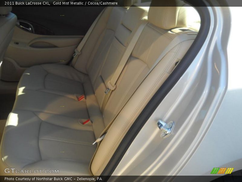 Gold Mist Metallic / Cocoa/Cashmere 2011 Buick LaCrosse CXL