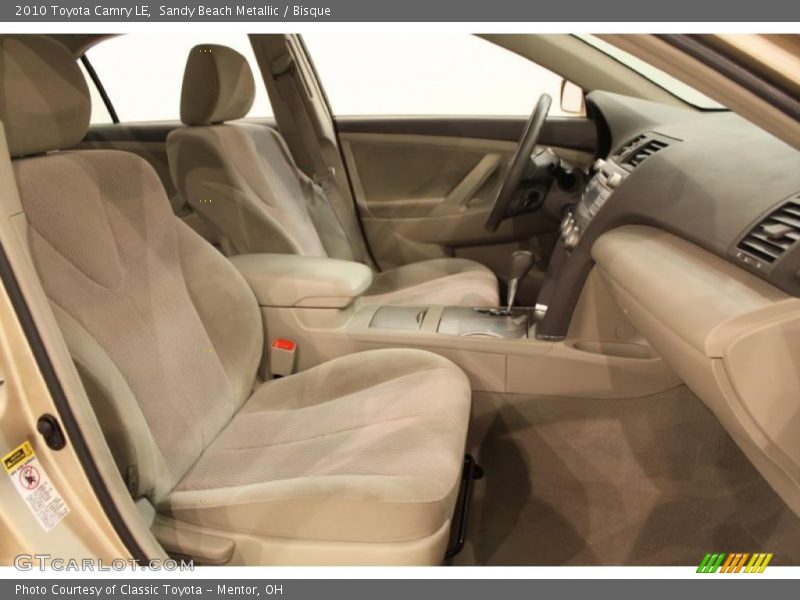 Sandy Beach Metallic / Bisque 2010 Toyota Camry LE