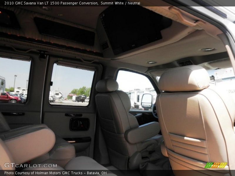 Summit White / Neutral 2010 GMC Savana Van LT 1500 Passenger Conversion