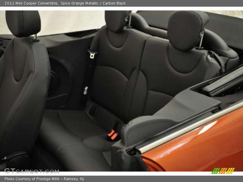 Spice Orange Metallic / Carbon Black 2011 Mini Cooper Convertible