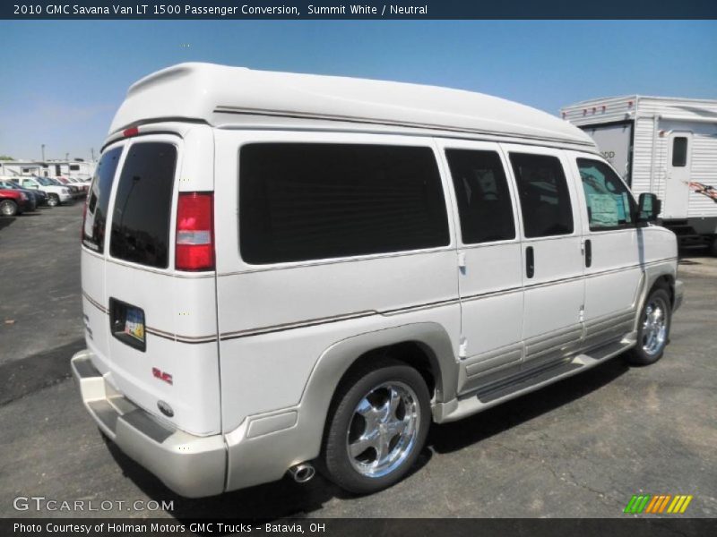 Summit White / Neutral 2010 GMC Savana Van LT 1500 Passenger Conversion