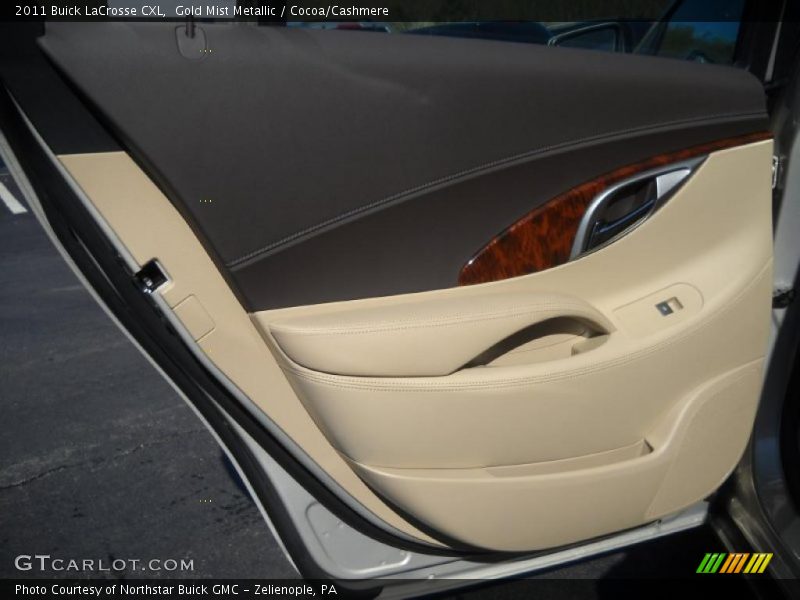 Gold Mist Metallic / Cocoa/Cashmere 2011 Buick LaCrosse CXL