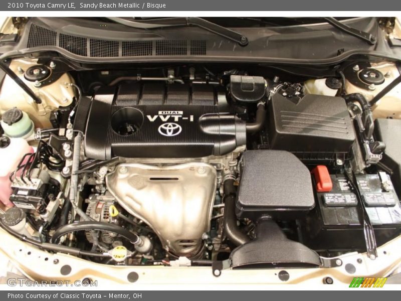 Sandy Beach Metallic / Bisque 2010 Toyota Camry LE