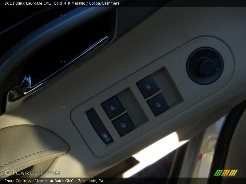 Gold Mist Metallic / Cocoa/Cashmere 2011 Buick LaCrosse CXL
