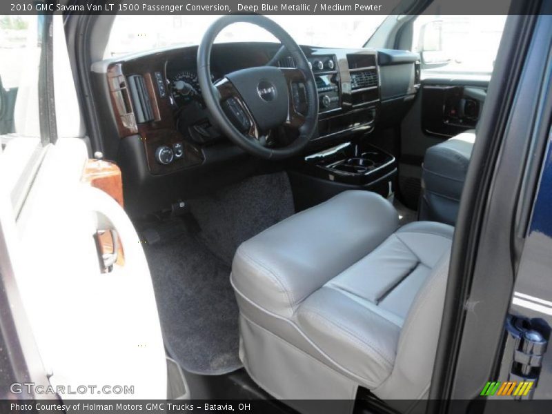 Deep Blue Metallic / Medium Pewter 2010 GMC Savana Van LT 1500 Passenger Conversion
