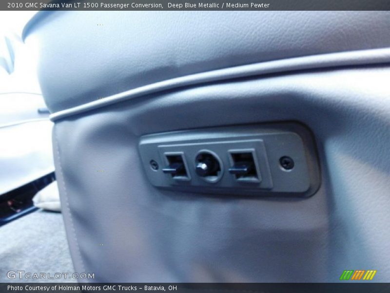 Deep Blue Metallic / Medium Pewter 2010 GMC Savana Van LT 1500 Passenger Conversion