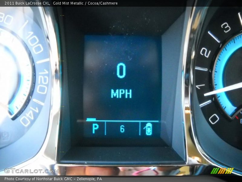 Gold Mist Metallic / Cocoa/Cashmere 2011 Buick LaCrosse CXL