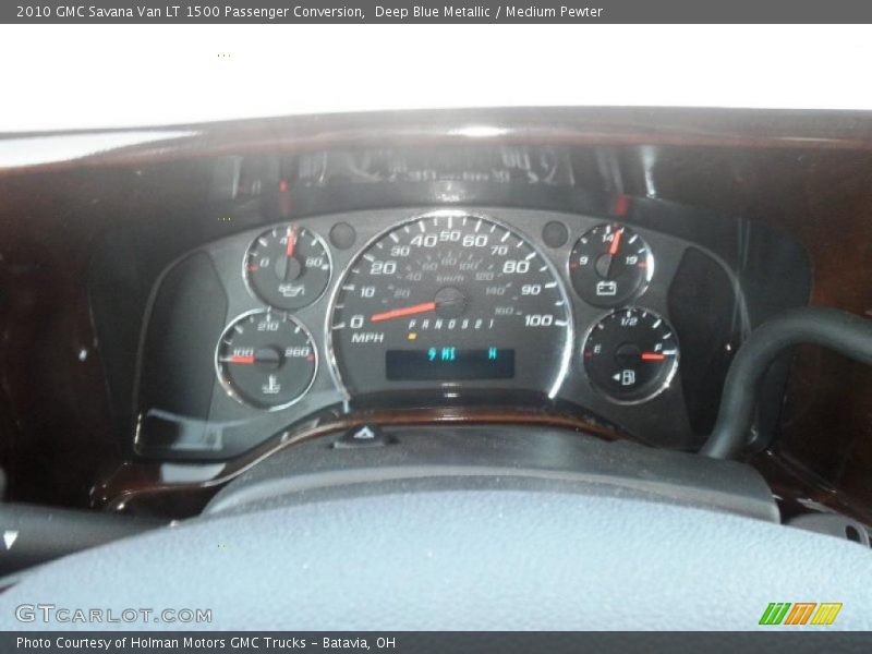 Deep Blue Metallic / Medium Pewter 2010 GMC Savana Van LT 1500 Passenger Conversion