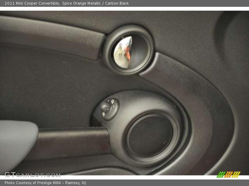 Spice Orange Metallic / Carbon Black 2011 Mini Cooper Convertible