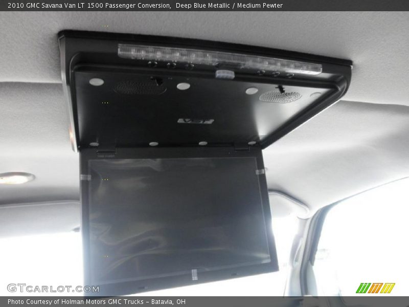 Deep Blue Metallic / Medium Pewter 2010 GMC Savana Van LT 1500 Passenger Conversion